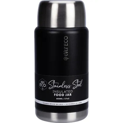 Ever Eco- Insulated Stainless Steel Food Jar Onyx-800ml