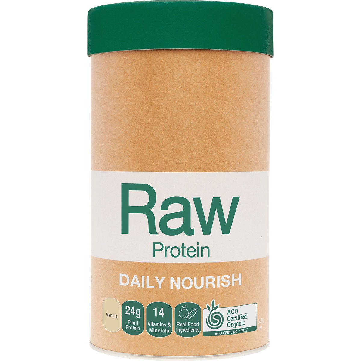 Amazonia- Raw Protein Daily Nourish Vanilla-500g