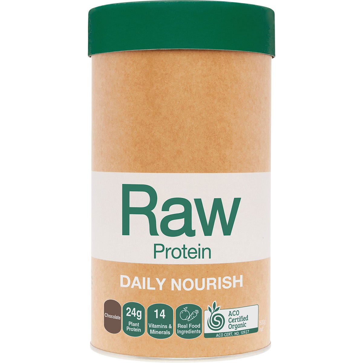 Amazonia- Raw Protein Daily Nourish Chocolate-500g