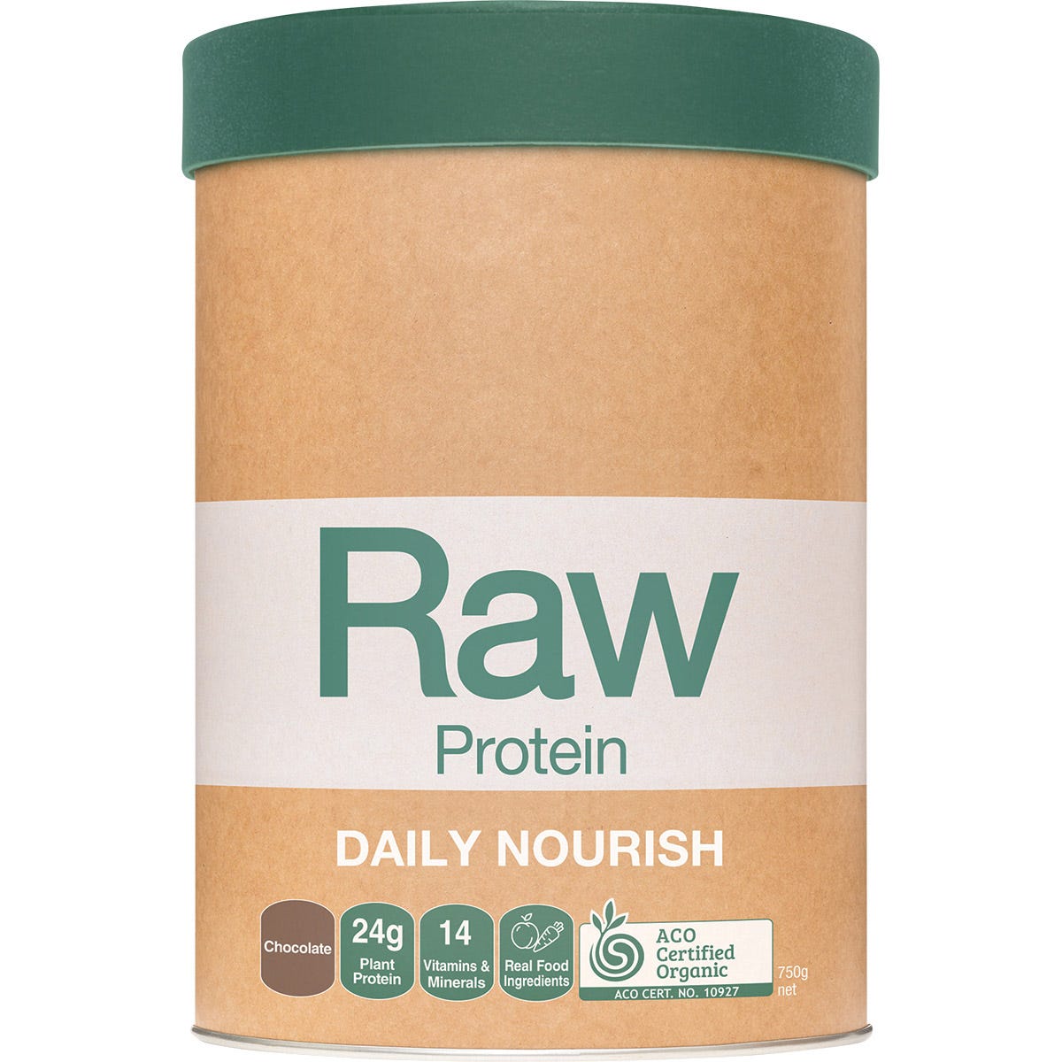 Amazonia- Raw Protein Daily Nourish Chocolate-750g