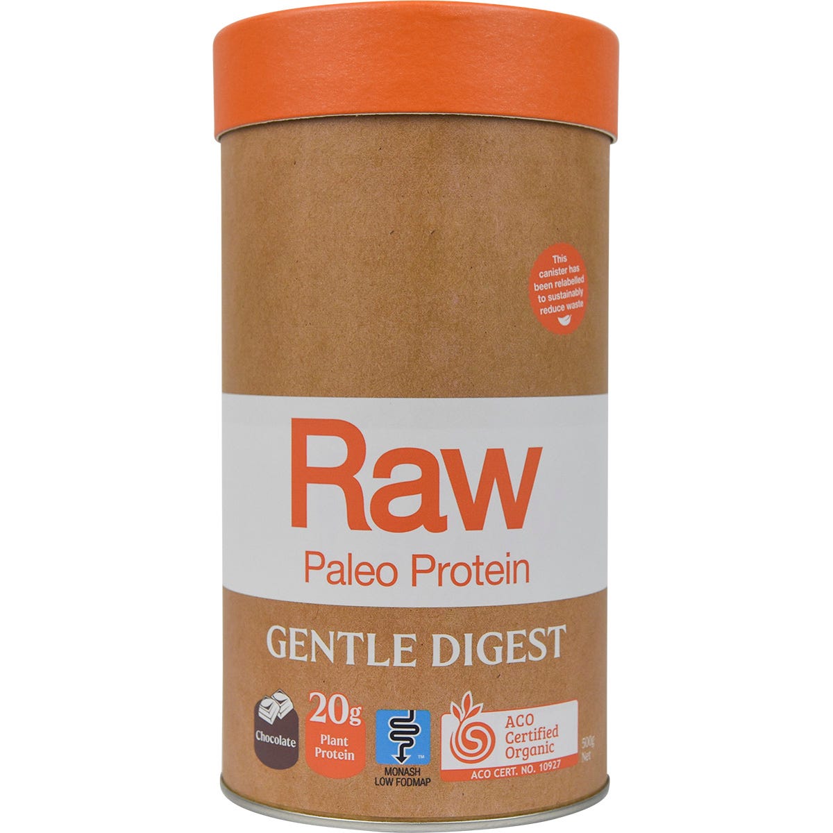 Amazonia- Raw Gentle Digest Paleo Protein Chocolate-1kg