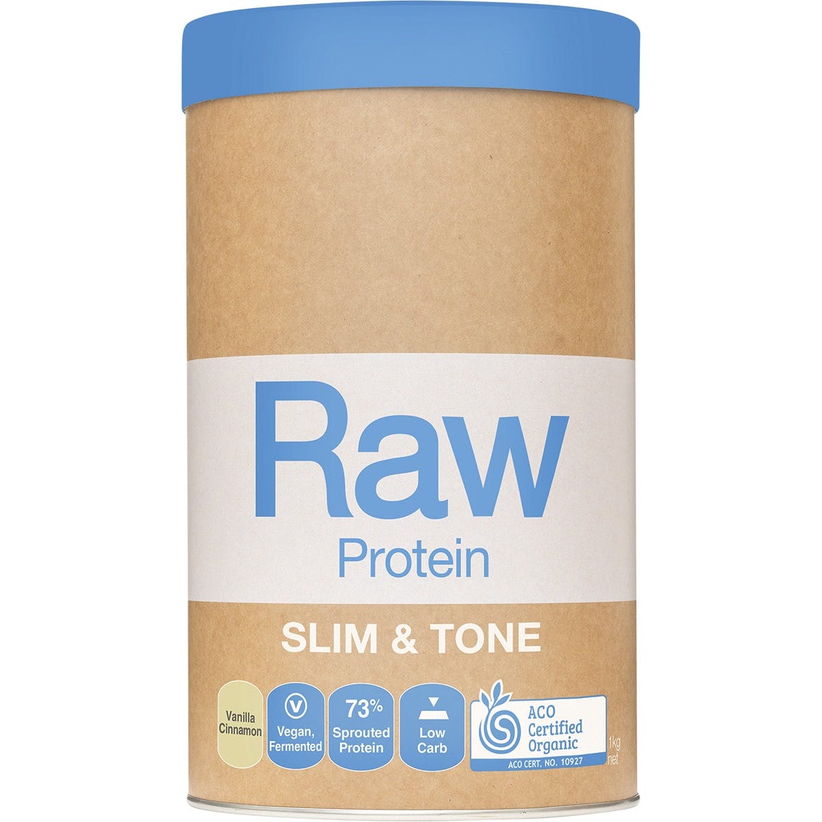 Amazonia- Raw Protein Slim & Tone Vanilla Cinnamon-1kg