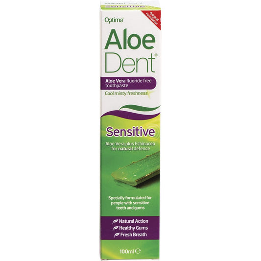 Aloe Dent- Toothpaste Fluoride Free Sensitive-100ml