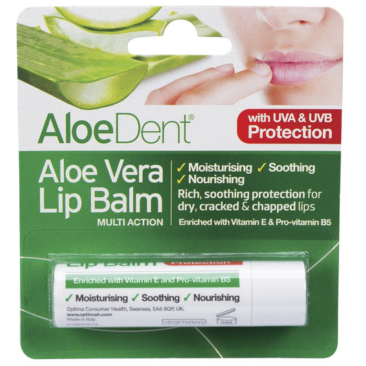 Aloe Dent- Lip Balm Aloe Vera-4g