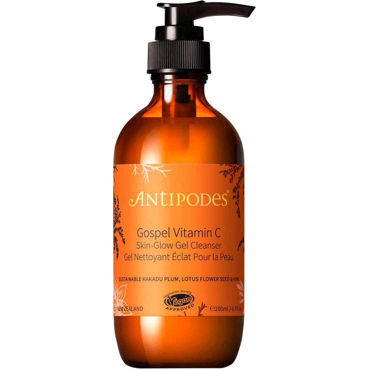 Antipodes- Gospel Vitamin C Skin-Glow Gel Cleanser-200ml