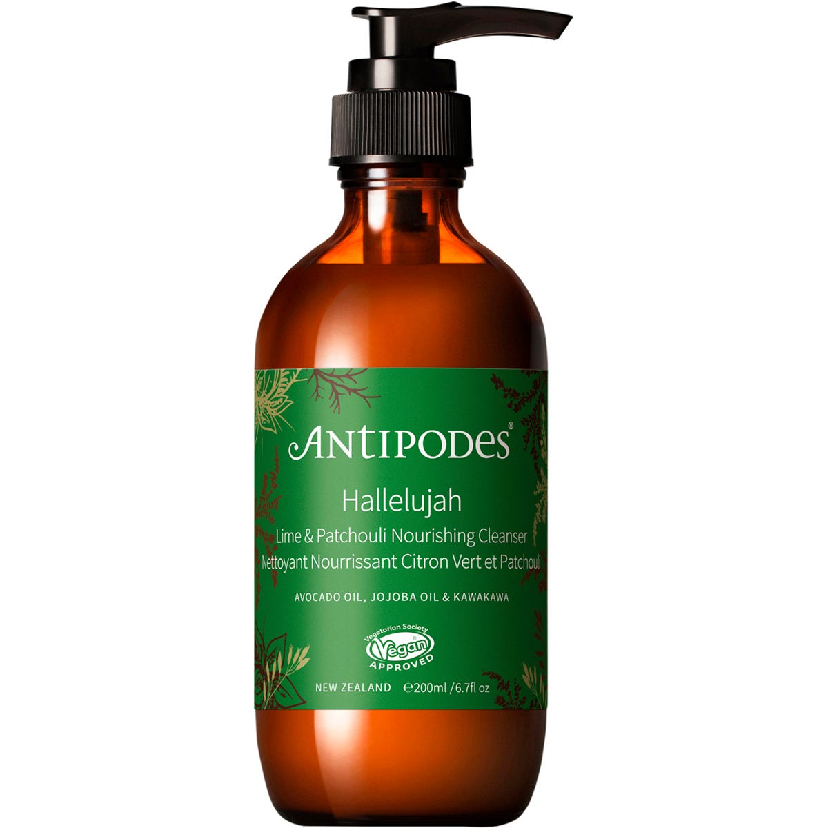 Antipodes- Hallelujah Lime & Patchouli Nourishing Cleanser-200ml