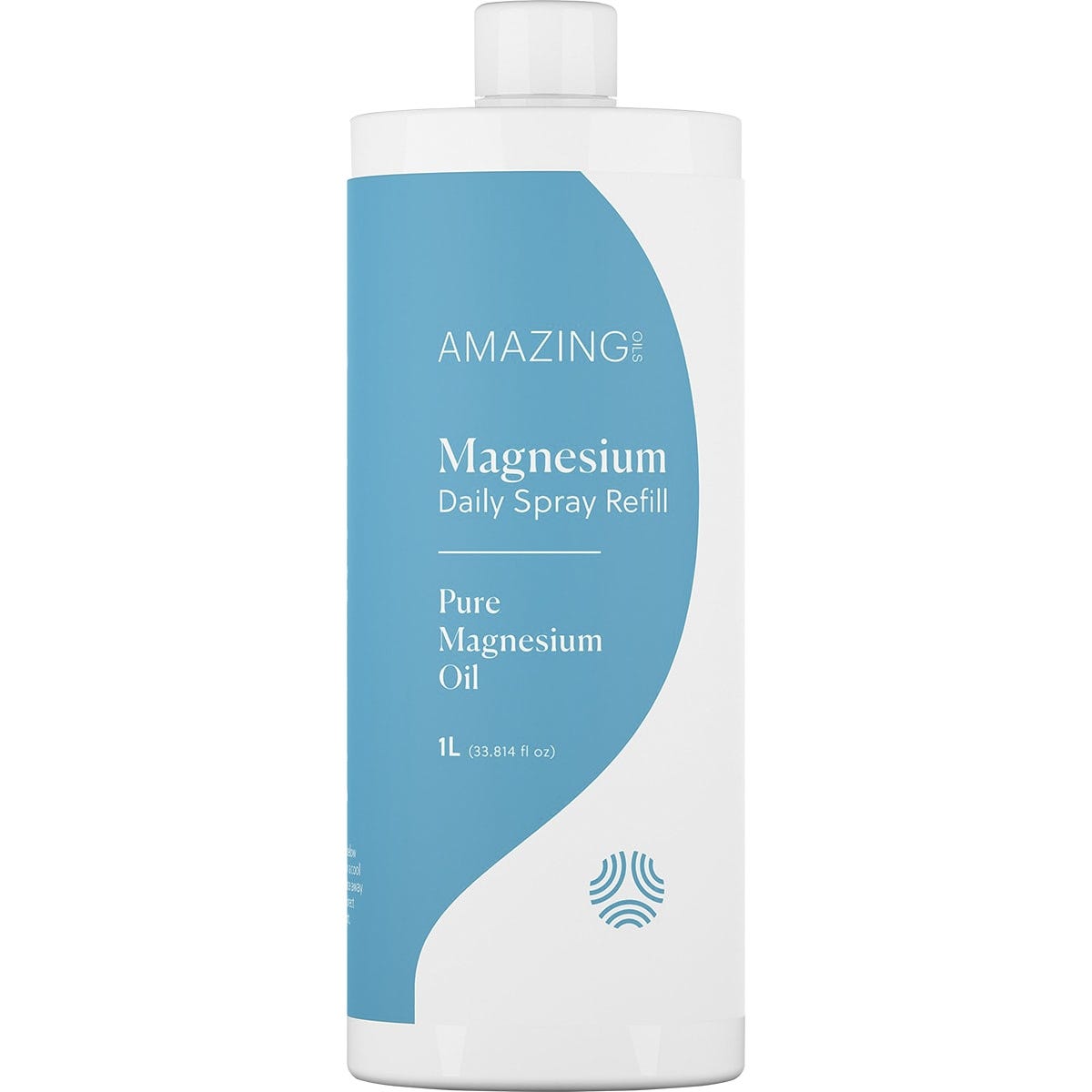 Amazing Oils- Magnesium Daily Spray Refill Pure Magnesium Oil-1L