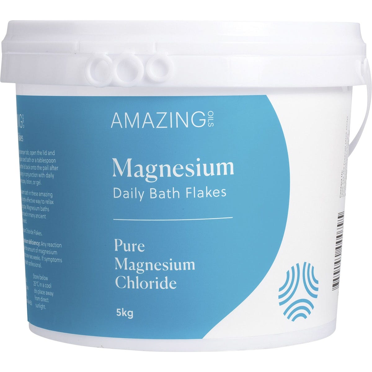 Amazing Oils- Magnesium Daily Bath Flakes Pure Magnesium Chloride-5kg