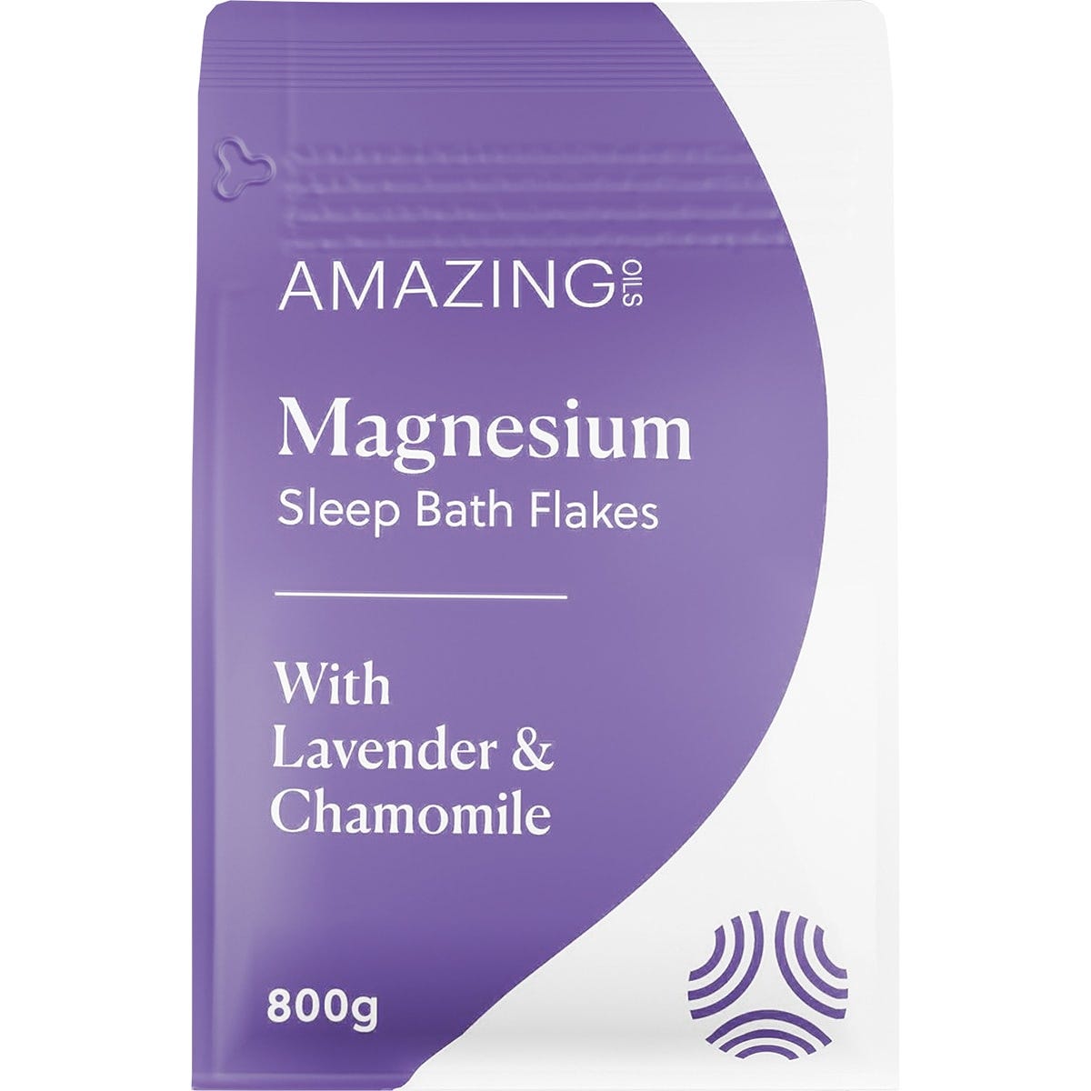 Amazing Oils- Magnesium Sleep Bath Flakes with Lavender & Chamomile-800g