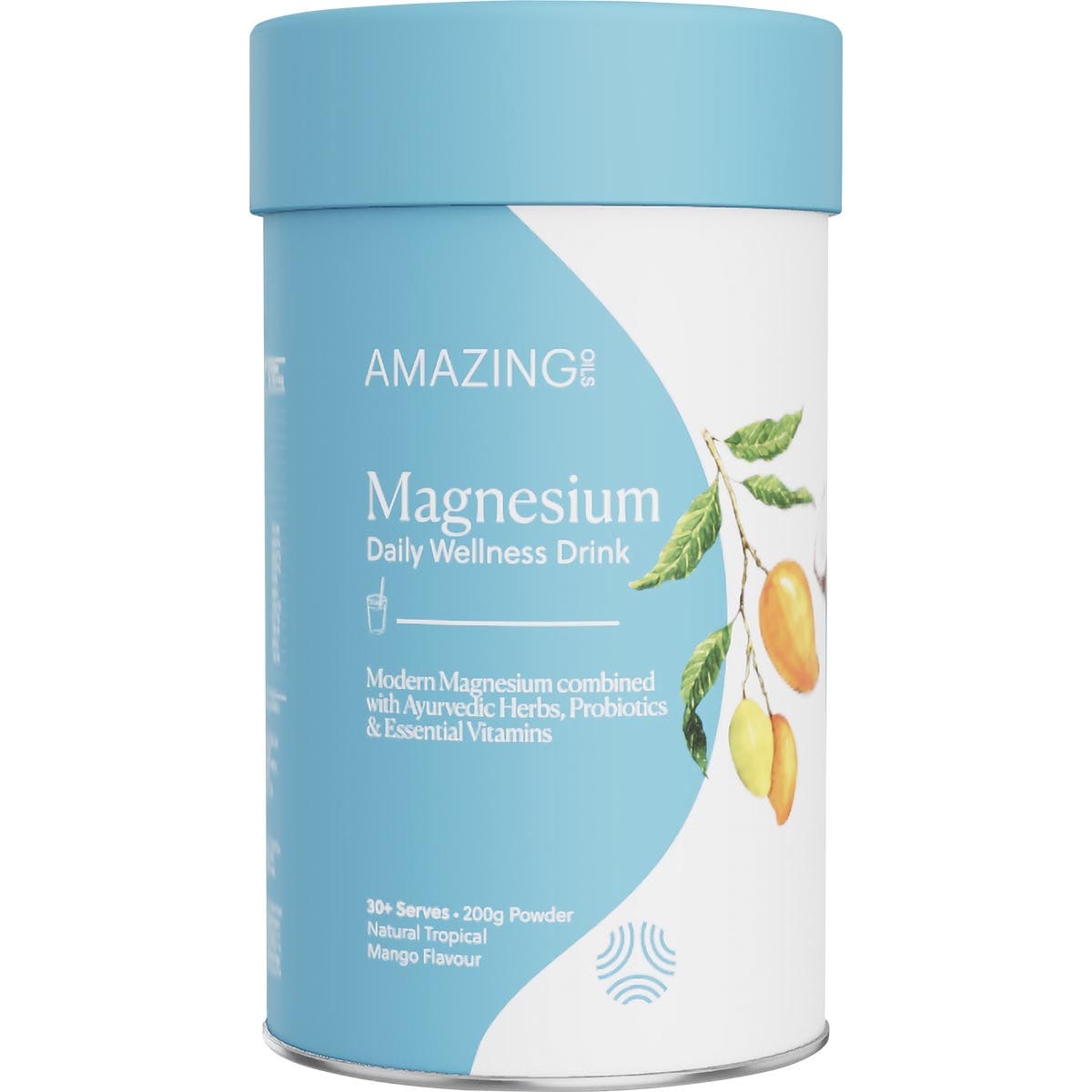 Amazing Oils- Magnesium Wellness Drink Daily Tropical Mango-200g