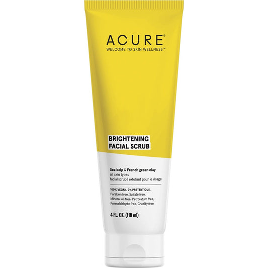 ACURE- Brightening Facial Scrub-118ml