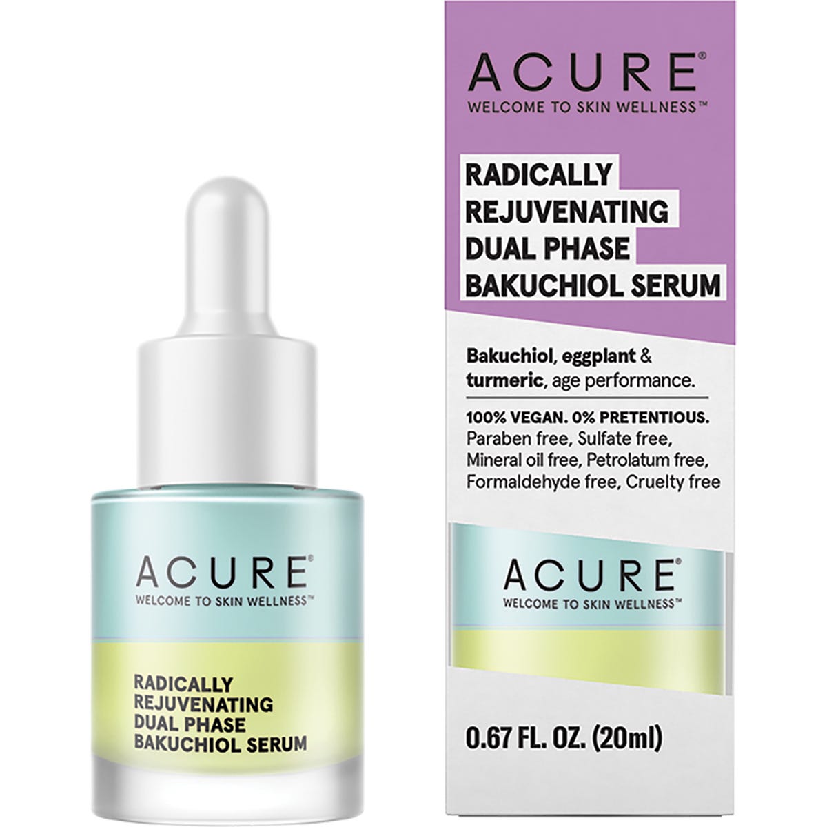 ACURE- Radically Rejuvenating Dual Phase Bakuchiol Serum-20ml