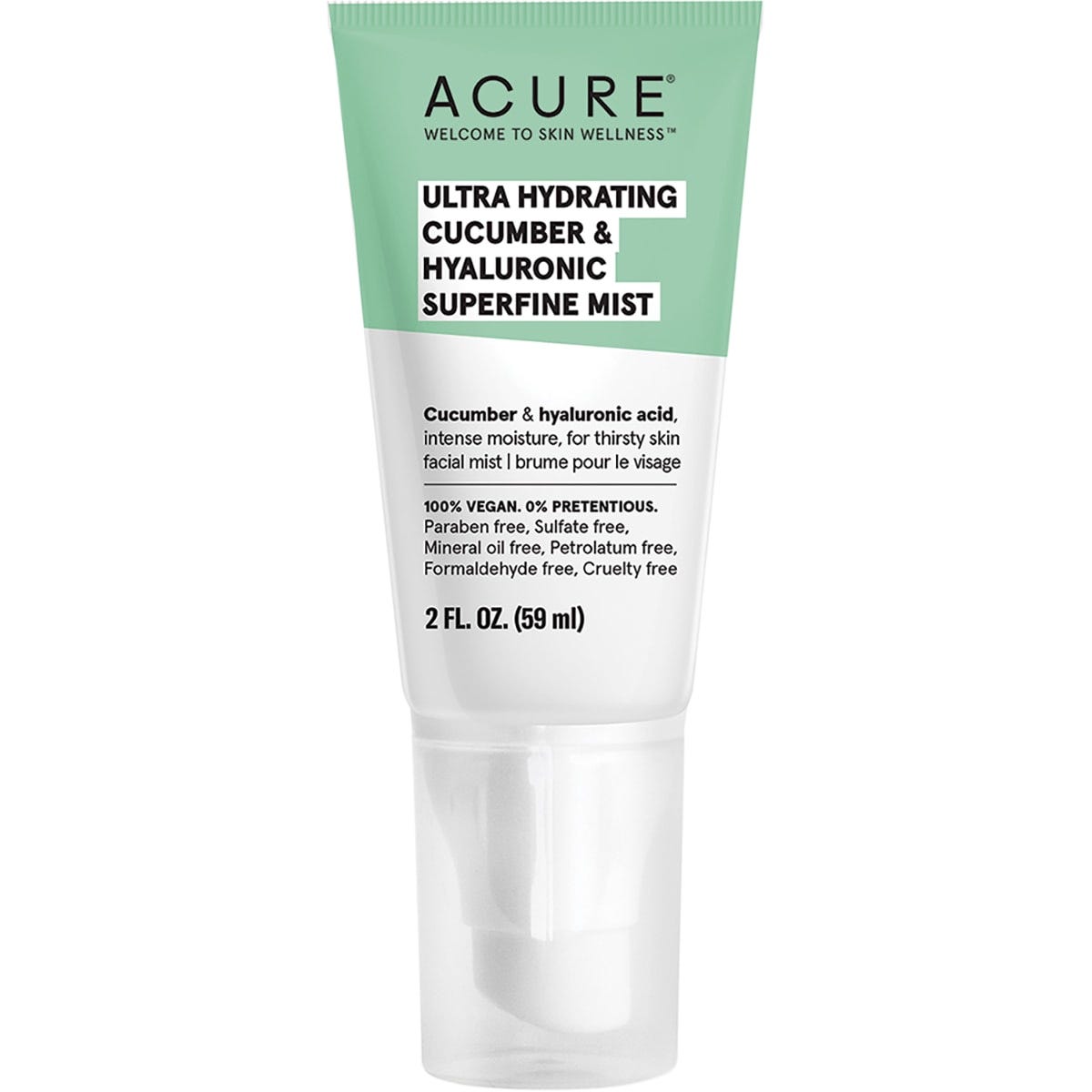 ACURE- Ultra Hydrating Cucumber & Hyaluronic Superfine Mist-59ml