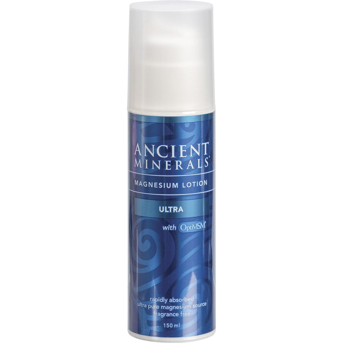 Ancient Minerals- Magnesium Lotion (50%) & MSM Ultra-150ml