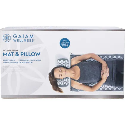 Gaiam- Acupressure Mat & Pillow