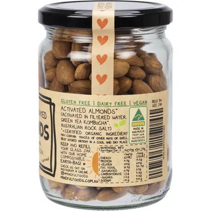 Mindful Foods- Almonds Organic & Activated-250g