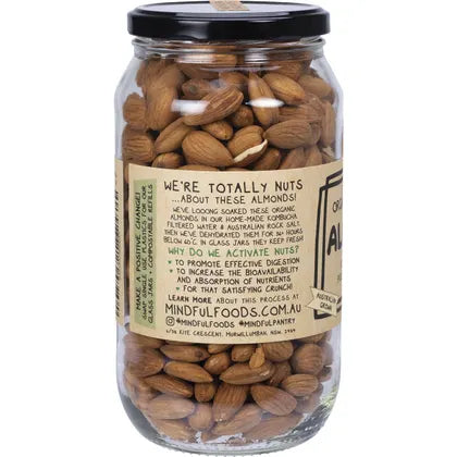 Mindful Foods- Almonds Organic & Activated-500g