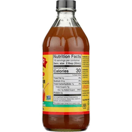 Bragg- Apple Cider Vinegar Honey Cayenne Wellness Cleanse-473ml