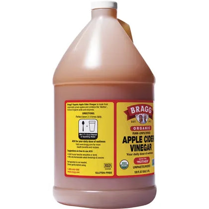 Bragg- Apple Cider Vinegar Unfiltered with The Mother-3.8L