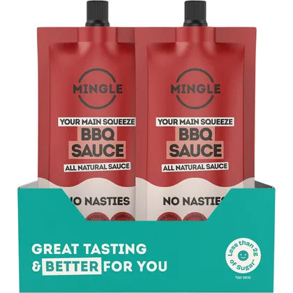 Mingle- BBQ All Natural Sauce-10x250g