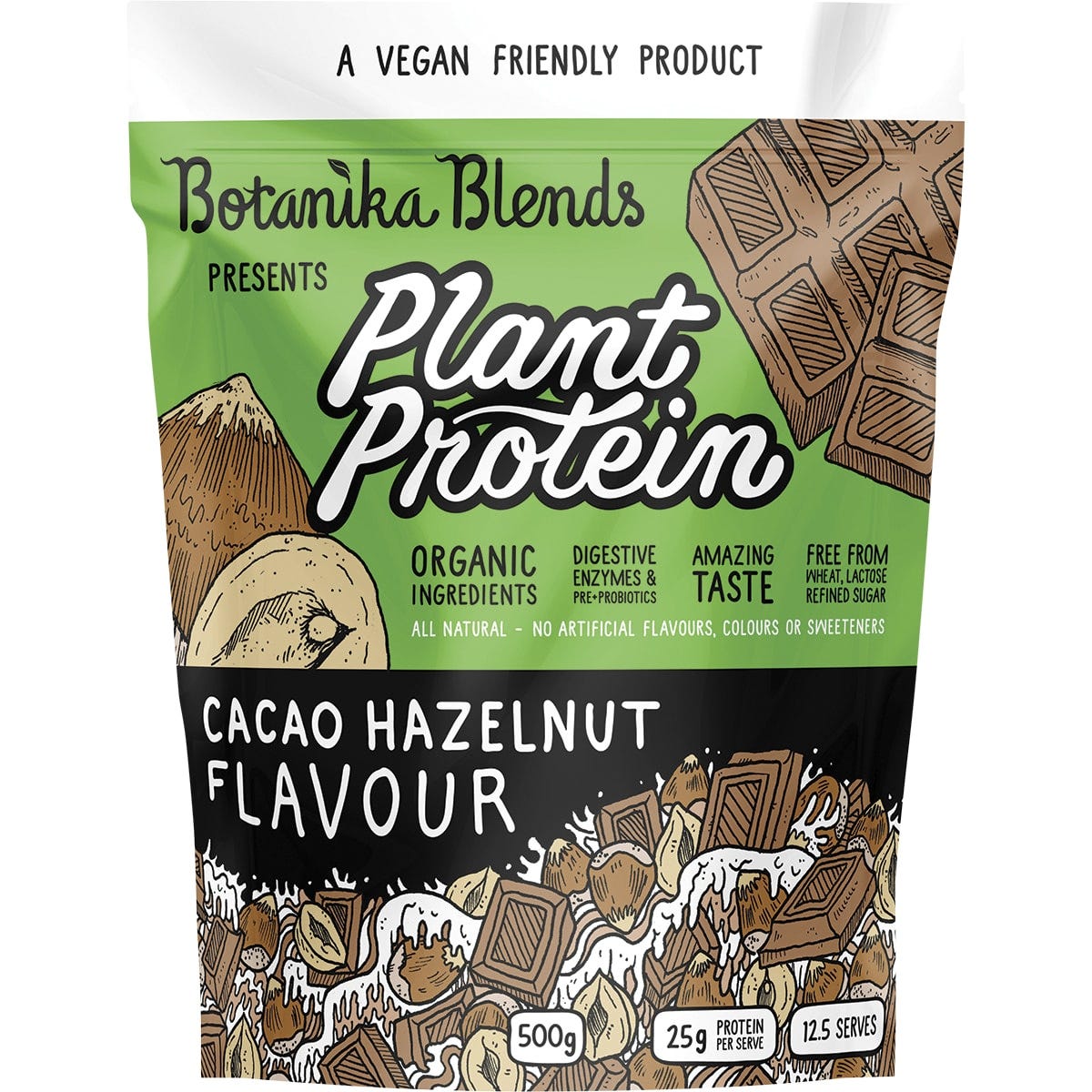 Botanika Blends- Plant Protein Cacao Hazelnut-500g