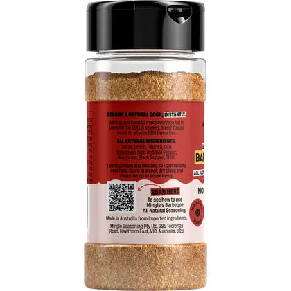 Mingle- Backyard Barbeque All Natural Seasoning-10x50g