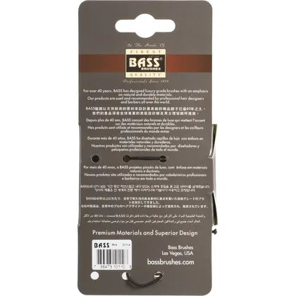 Bass- Bamboo Comb Pocket Size Fine Tooth