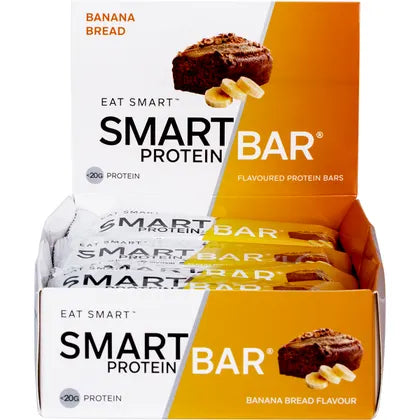 Smart Protein Bar- Banana Bread Flavour Protein Bar-12x60g