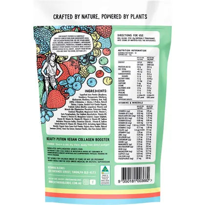 Botanika Blends- Beauty Potion Berry Nice Vegan Collagen Boost-300g