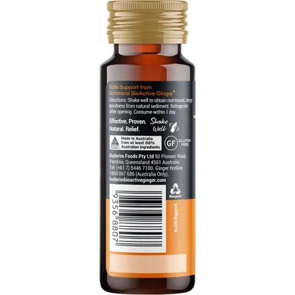 Buderim Ginger- BioActive+ Immunity Shot-10x50ml