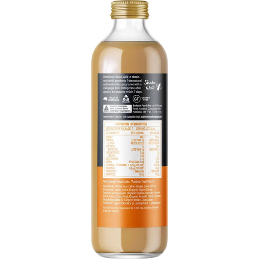 Buderim Ginger- BioActive+ Immunity Shot-350ml