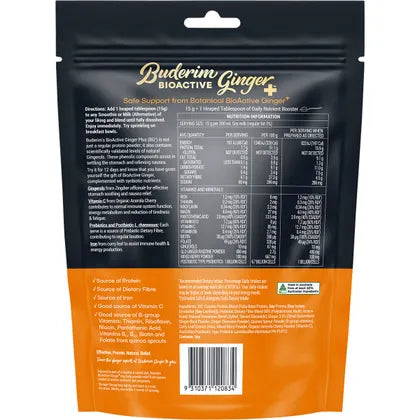 Buderim Ginger- Bioactive + Daily Nutrient Booster-180g