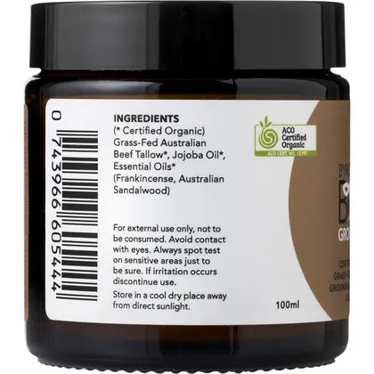 BYRON BAY TALLOW- Body Grounding Balm-100ml