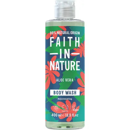 Faith In Nature- Body Wash Rejuvenating Aloe Vera-400ml
