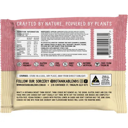 Botanika Blends- Botanika Bickie Protein Cookie Birthday Cake-12x60g