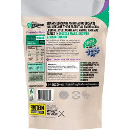 Protein Supplies Australia- Branched Chain Amino Acids Grape-200g