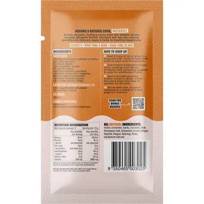 Mingle- Butter Chicken All Natural Recipe Base-12x30g