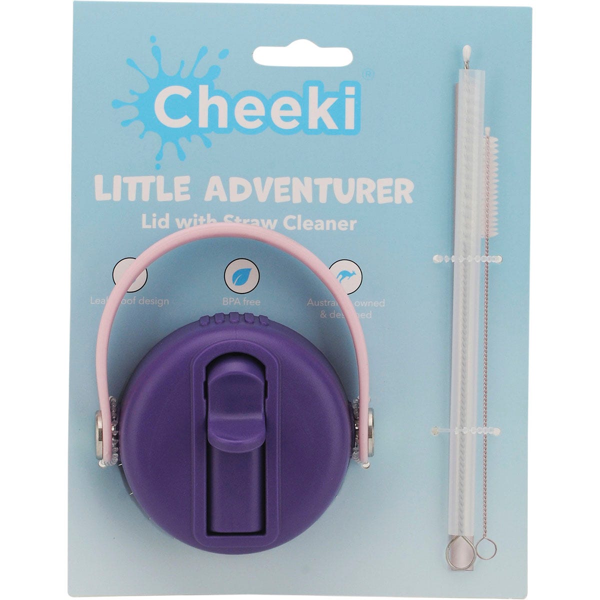 Cheeki- Kids Bottle Replacement Lid Unicorn