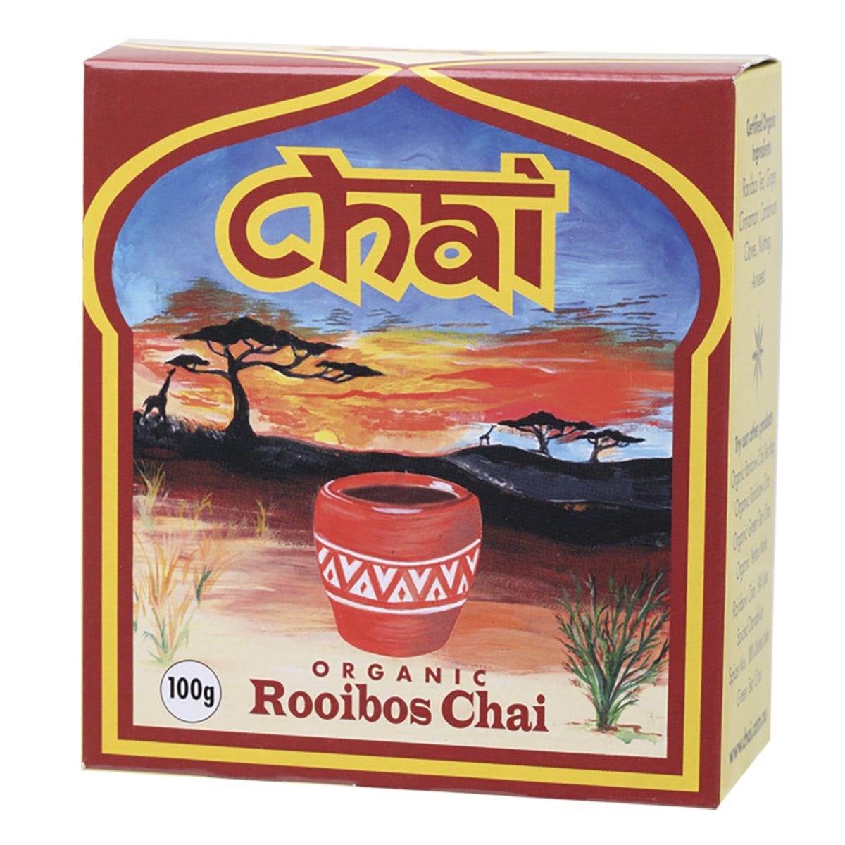 Chai Tea- Organic Rooibos Chai-100g