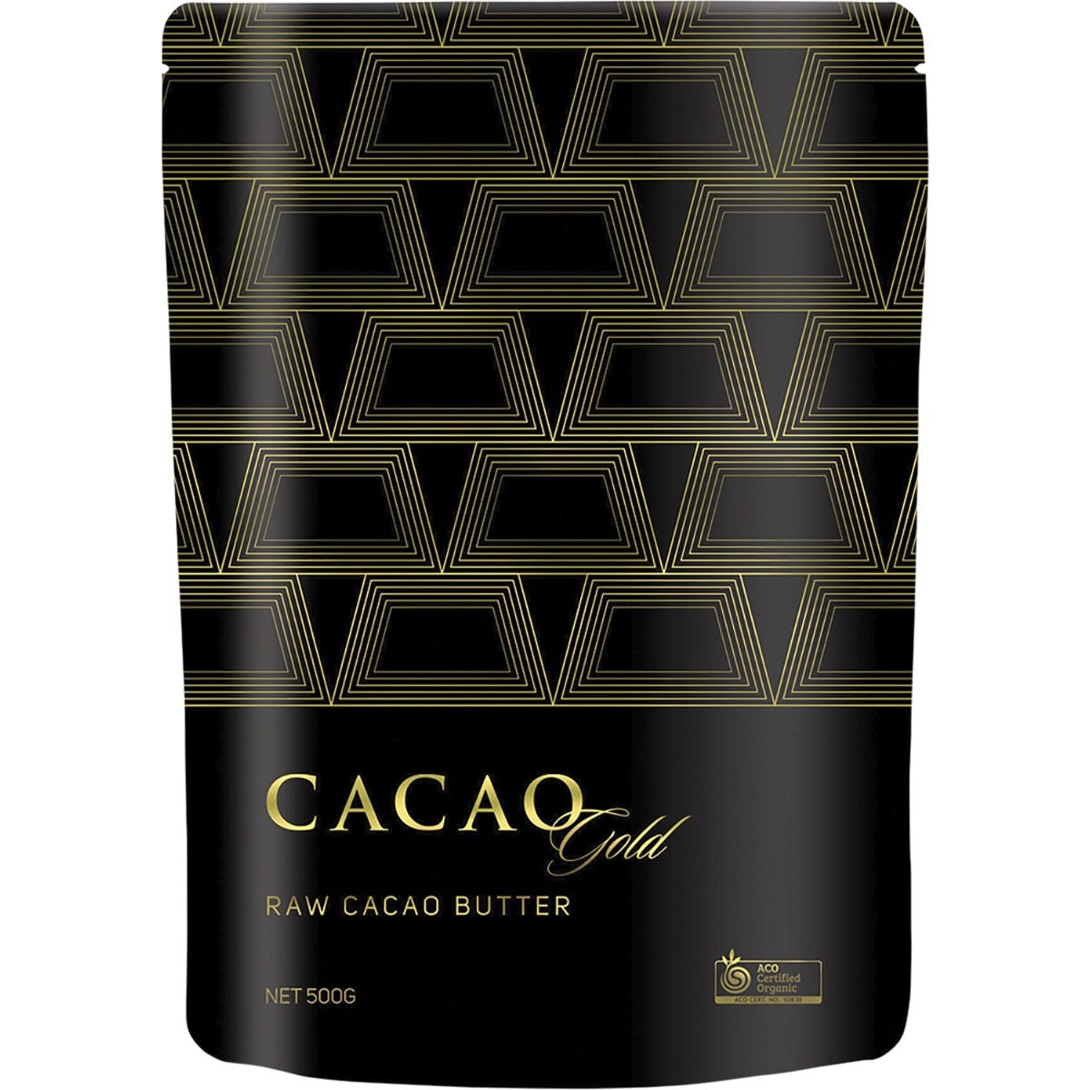 Power Super Foods- Cacao Gold Butter Chunks Raw Certified Organic -500g