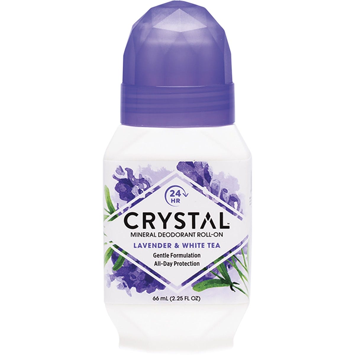 Crystal- Roll-On Deodorant Lavender & White Tea-66ml