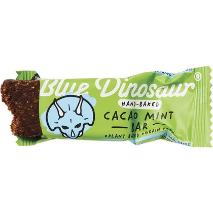 Blue Dinosaur- Cacao Mint Hand-Baked Bar-12x45g
