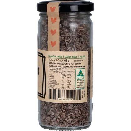 Mindful Foods- Cacao Nibs Raw Organic-120g