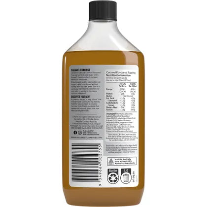 Lakanto- Caramel Flavoured Topping with Monkfruit Sweetener-360ml