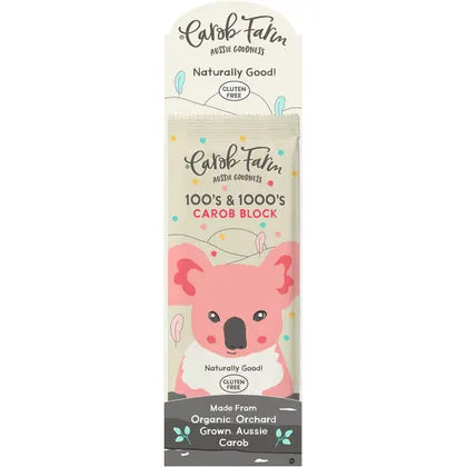 Carob Farm- Carob Block 100's & 1000's-12x95g