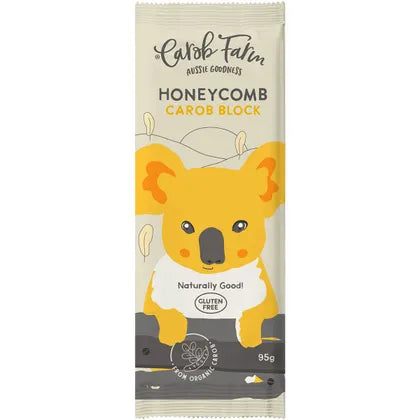 Carob Farm- Carob Block Honeycomb-12x95g
