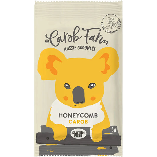 Carob Farm- Carob Koala Honeycomb-50x15g