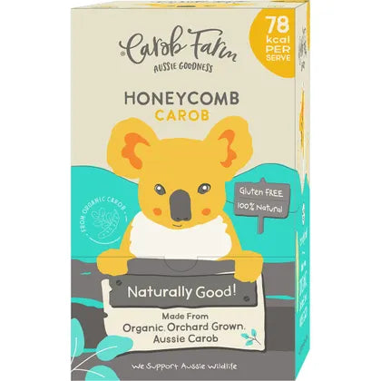 Carob Farm- Carob Koala Honeycomb-50x15g