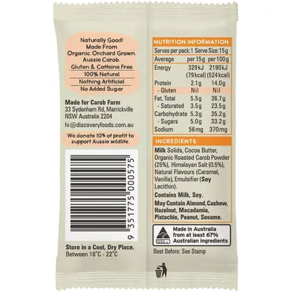 Carob Farm- Carob Koala Salted Caramel-50x15g