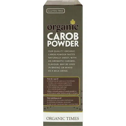 Organic Times- Carob Powder-200g